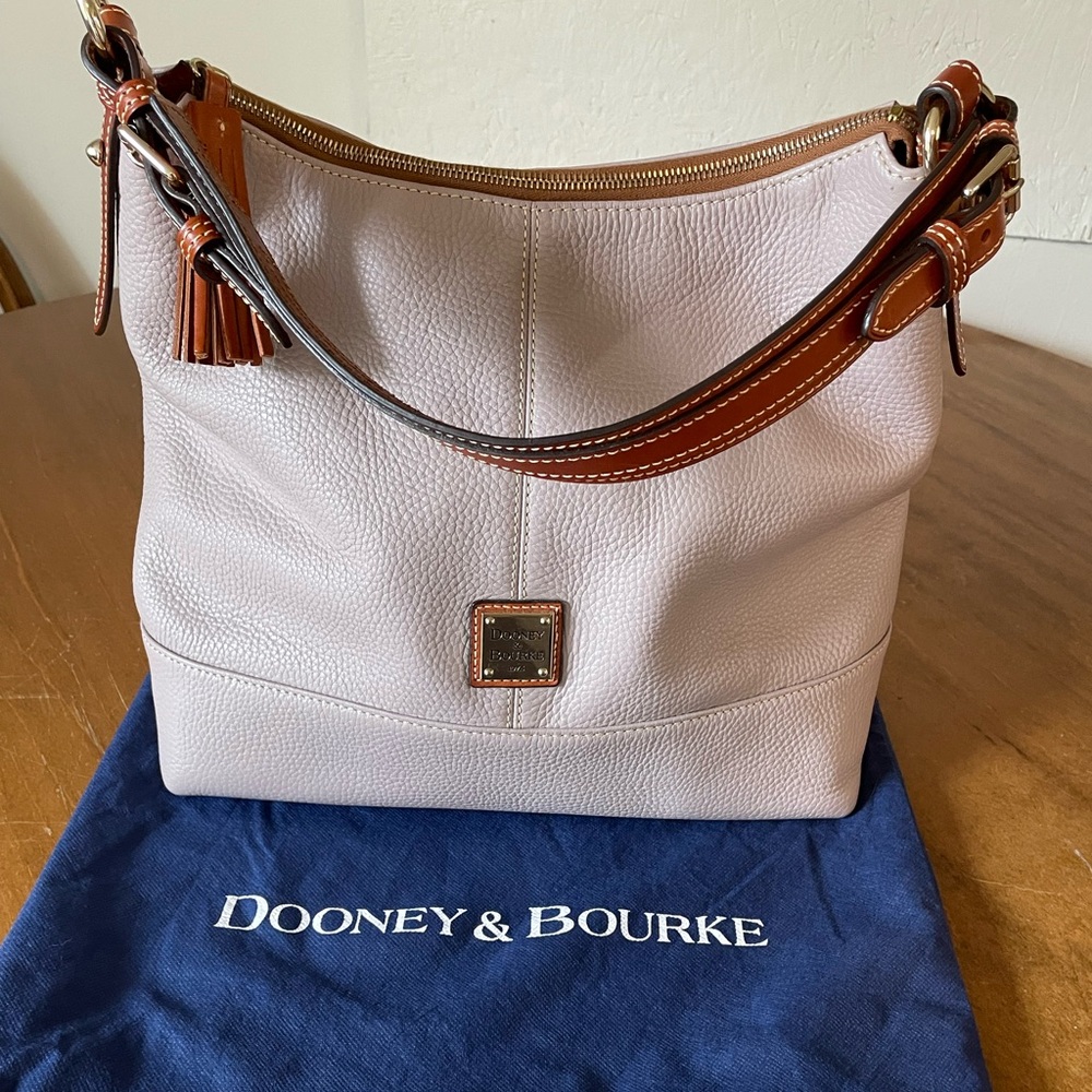 Dooney & Bourke Pebble Leather Shoulder Bag